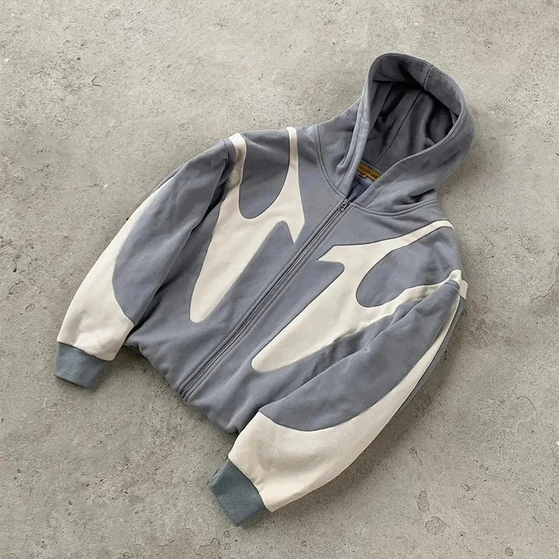 zip up hoodie street wear