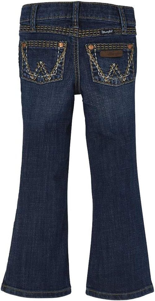 Girl'S Retro Stretch Boot Cut Jeans